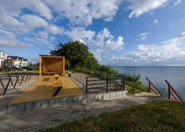 Ahoy Przy Plazy Z Widokiem Na Morze Puck