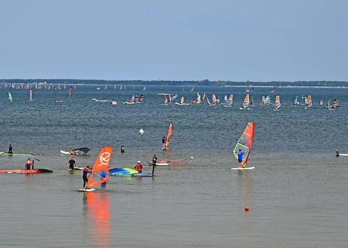 Ahoy Przy Plazy Z Widokiem Na Morze Puck